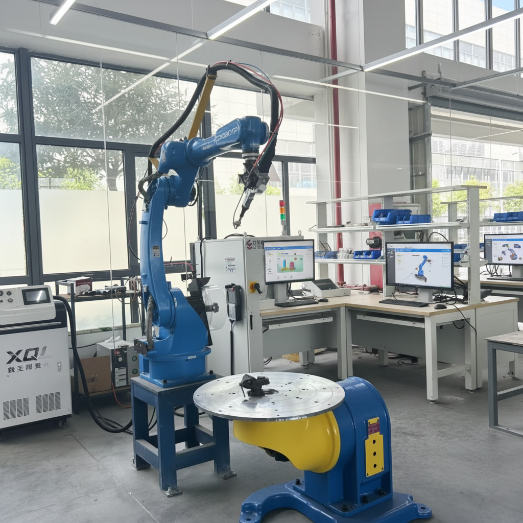 6-Axis Automatic Welding Equipment Robot Arm for Palletizing & Handling Arc Welding 1150 Packs/Hour Capacity