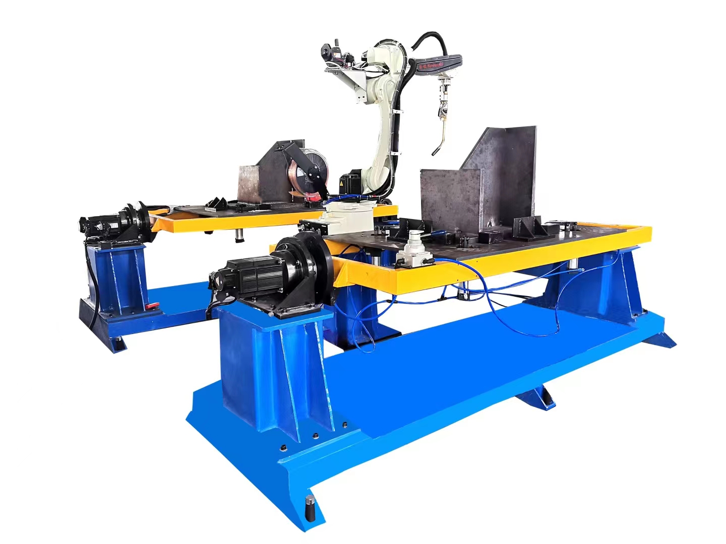 Welding Robot With Laser Tracking System