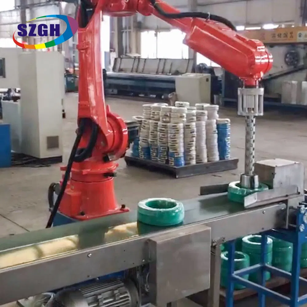 Versatile 4 Axis Robotic Arm for Efficient Heavy Payload Handling