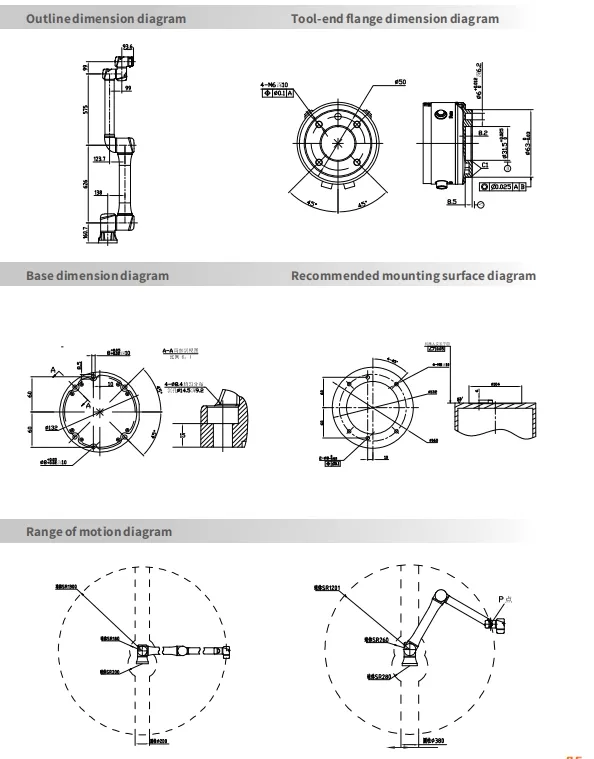 High Precision Industrial Cobot for Welding Automation