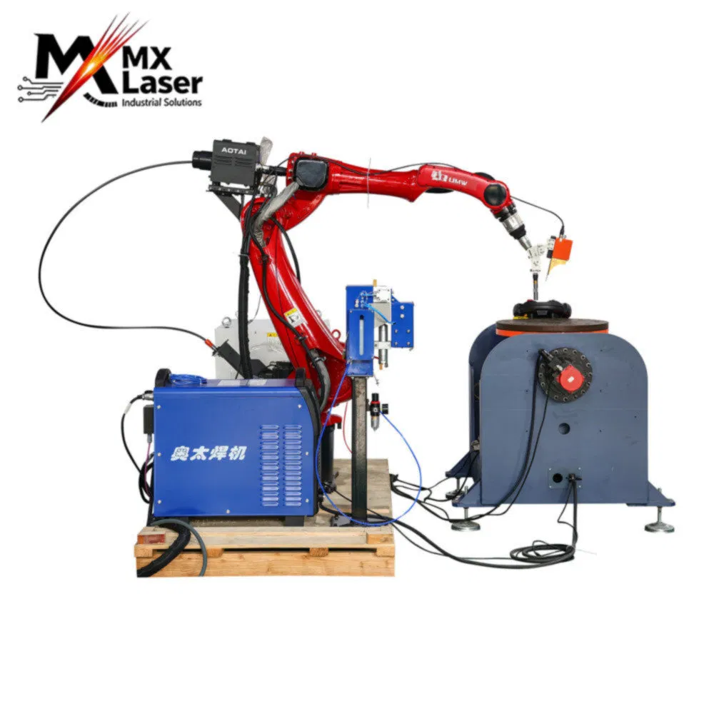 Flexible Movement Industrial 6 Axis Welding Cobot for Fitness Equipment Welding