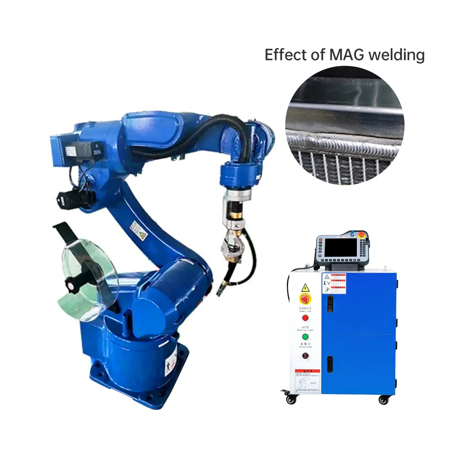 6 Axes Automatic Welding Robot Arm for TIG MIG Welder Welding Machine Manipulator Robotic Arm Industrial Welding Robot Arm Kit