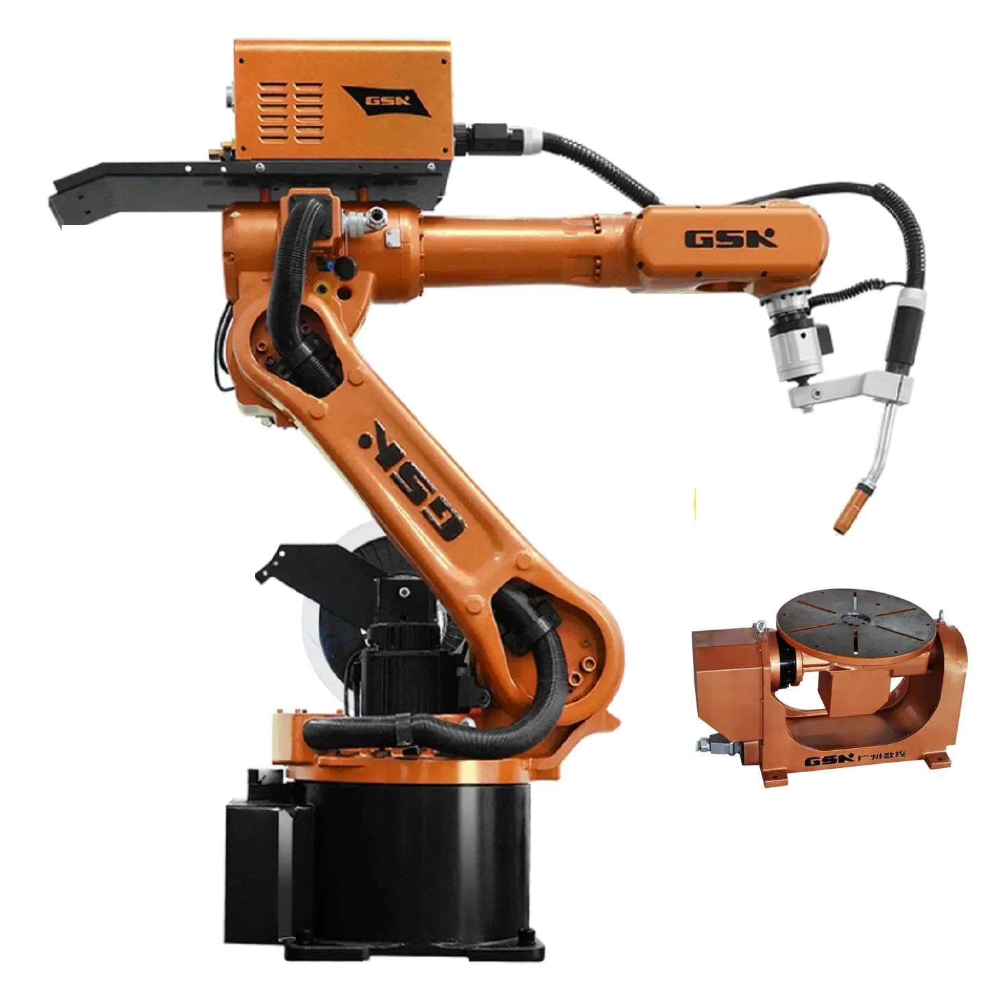 Fully automatic high-quality six-axis robot arm laser weld same as gsk for welding industrial manipulator