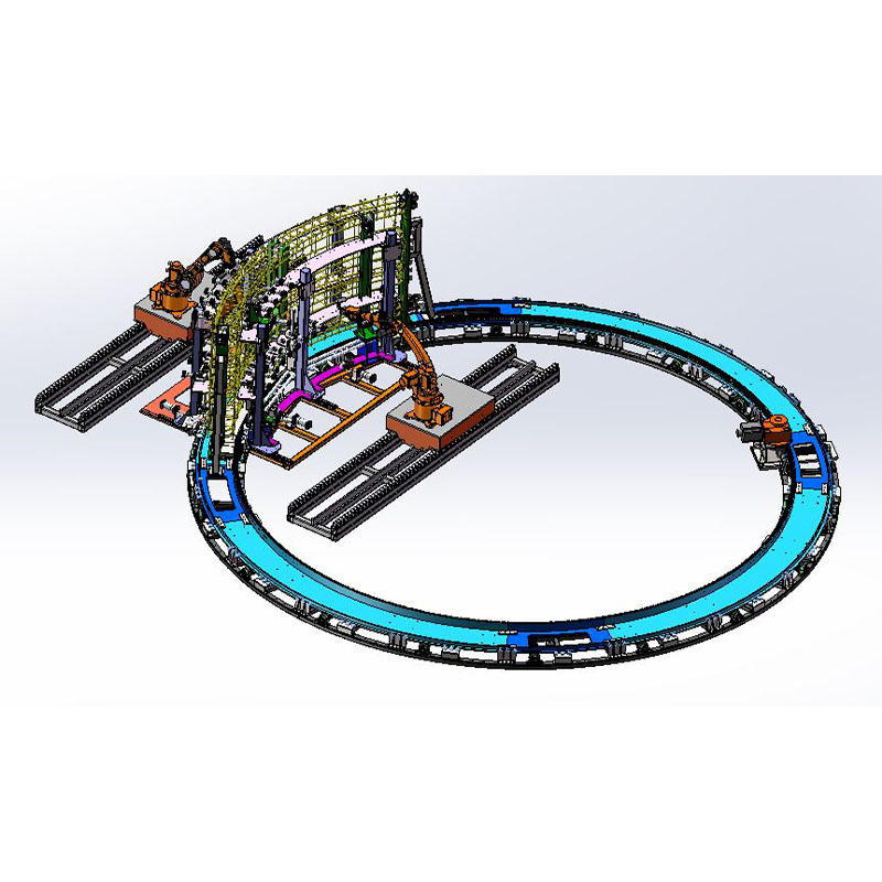 Steel Bar Welding Robot Arm for Tunnel Segment Shield Bars
