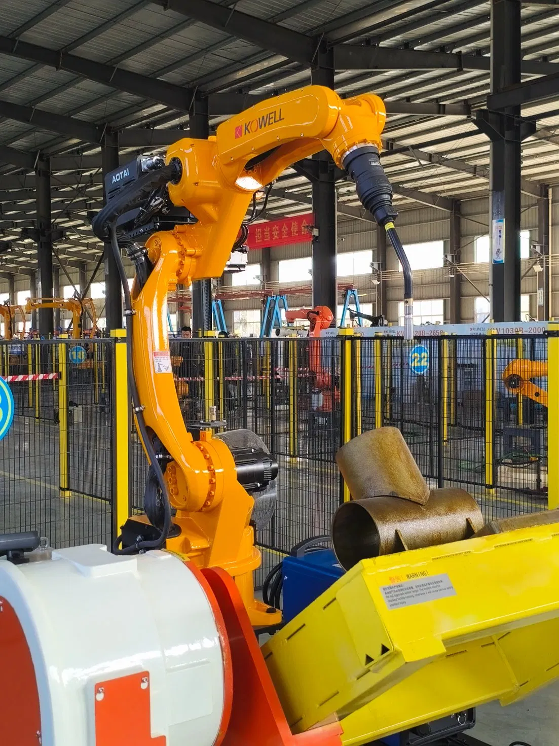 Industrial Laser Welding Robot Arm for Automotive, Hardware &amp; Electronics