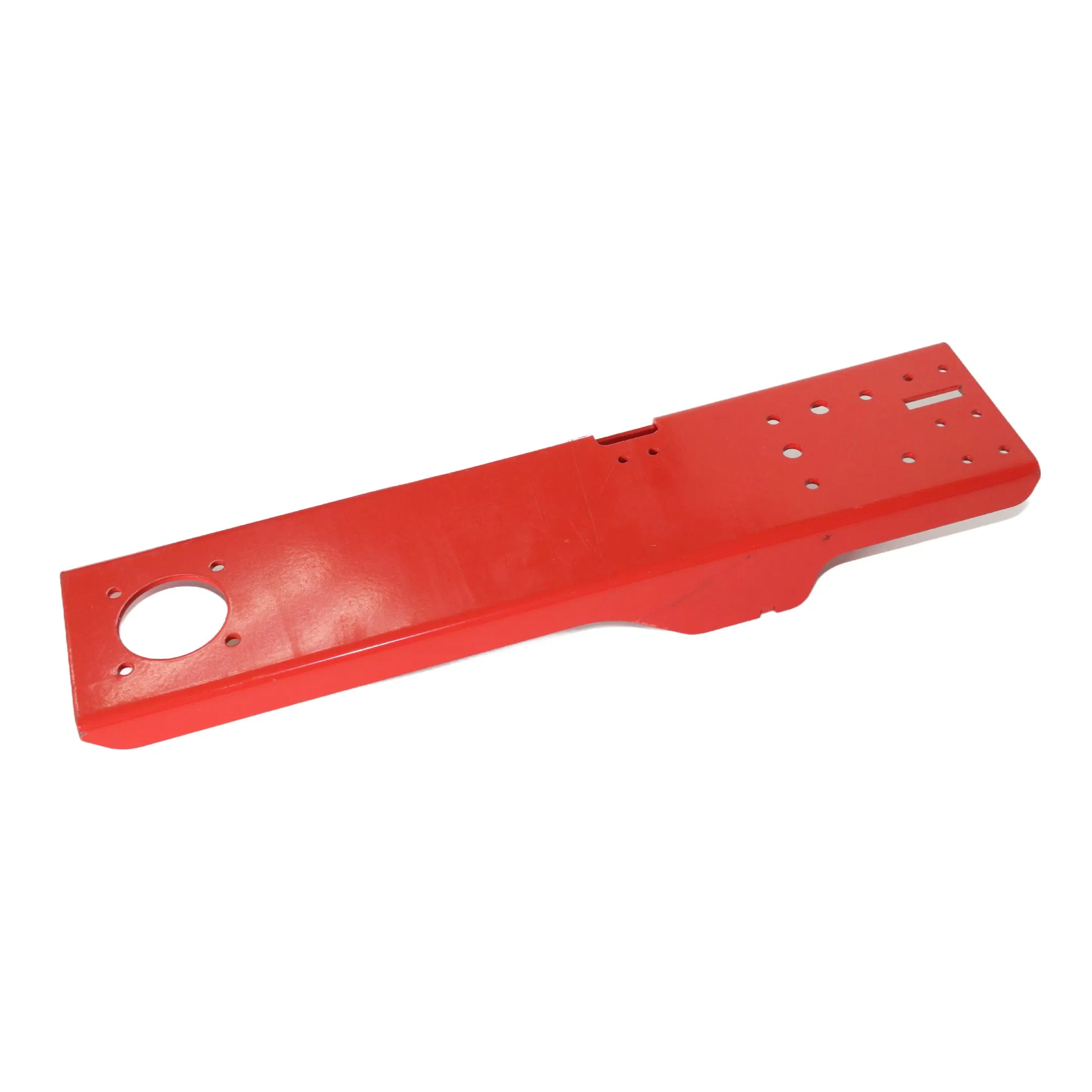 Heavy Duty Carbon Steel Metal Stamping Long Extension Arm with Ral3020 Red Powder Coating for Industrial Robot