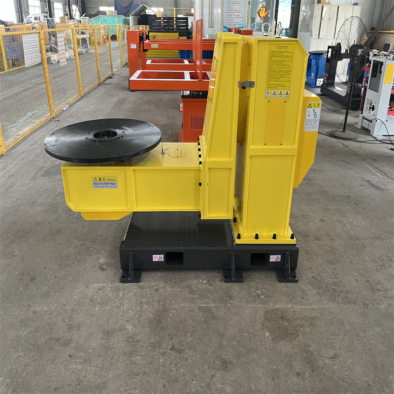 Electrically Controlled Rotating Automatic Dual Axis L-Type Servo Welding Positioner