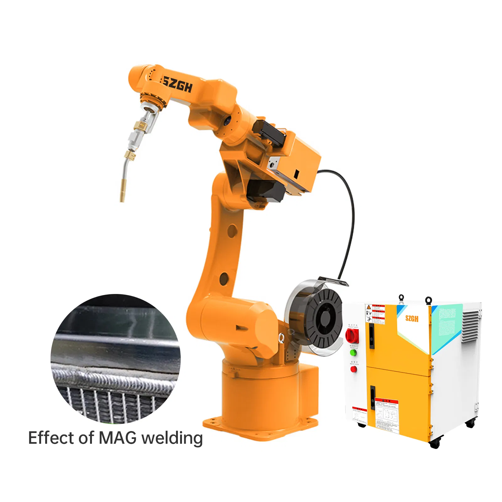 6 Axes Automatic Welding Robot Arm for TIG MIG Welder Welding Machine Manipulator Robotic Arm Industrial Welding Robot Arm Kit