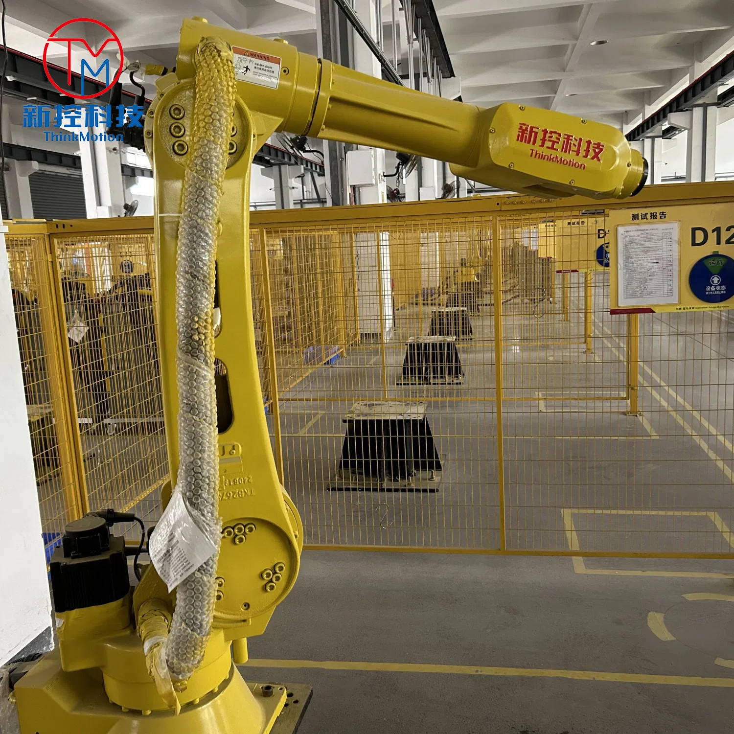 Industrial Robotic Arm for Efficient Automated Metal Grinding