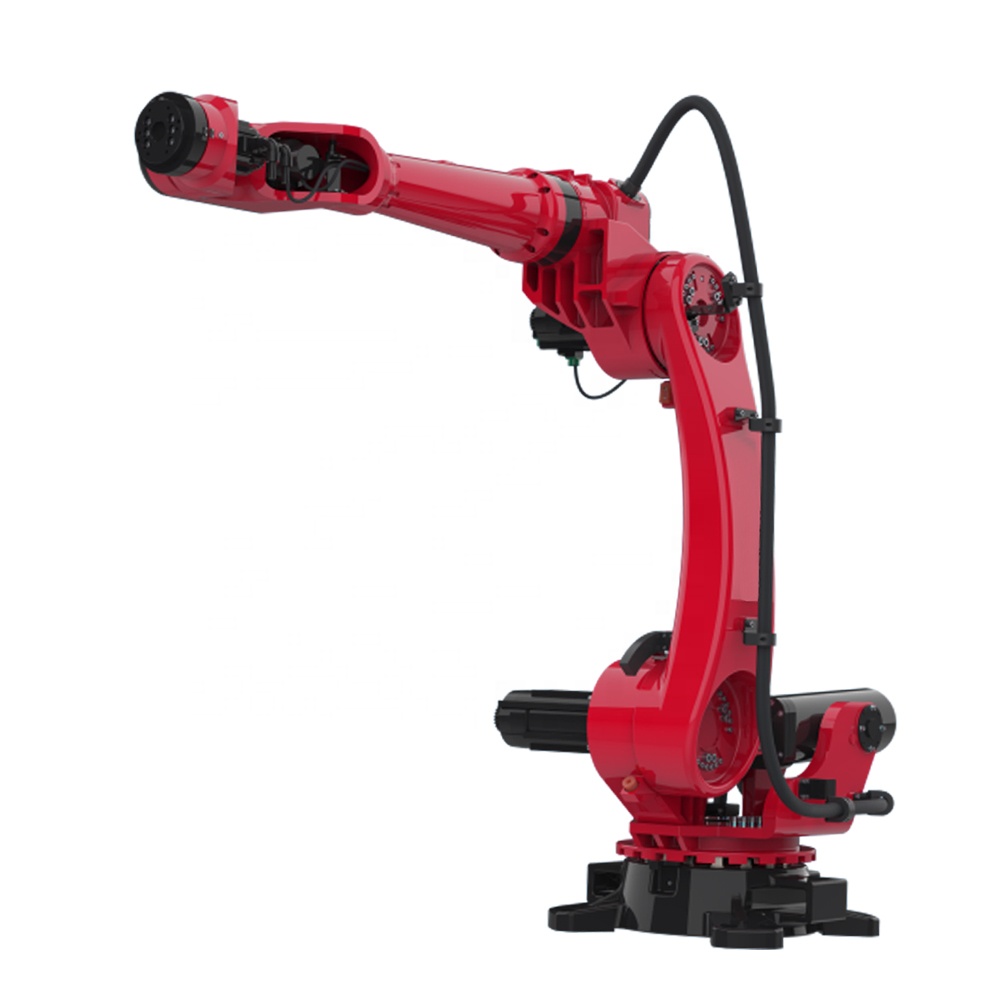 Flexible Robotic Welding Station with Rotary Table Positioner 6 Axis Industrial Welding Robot Arm