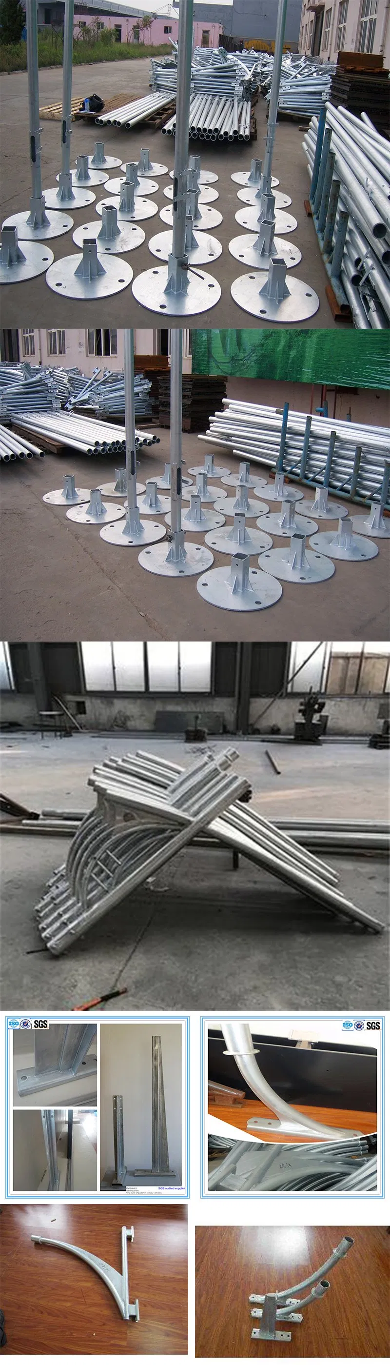 Sheet Metal Fabrication Lighting Arm