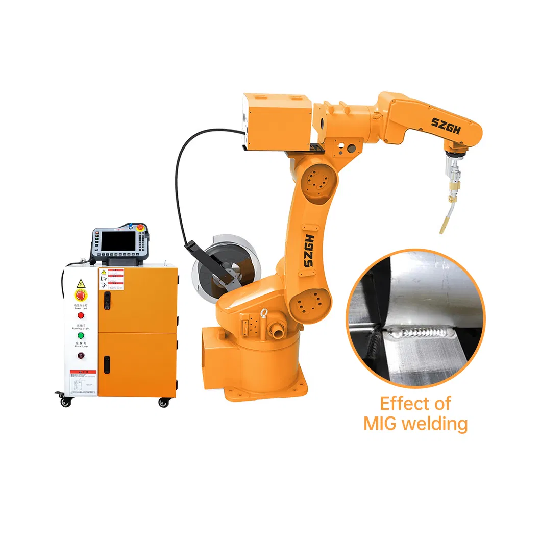 Robot Arm Application in Real Factory Line Setup