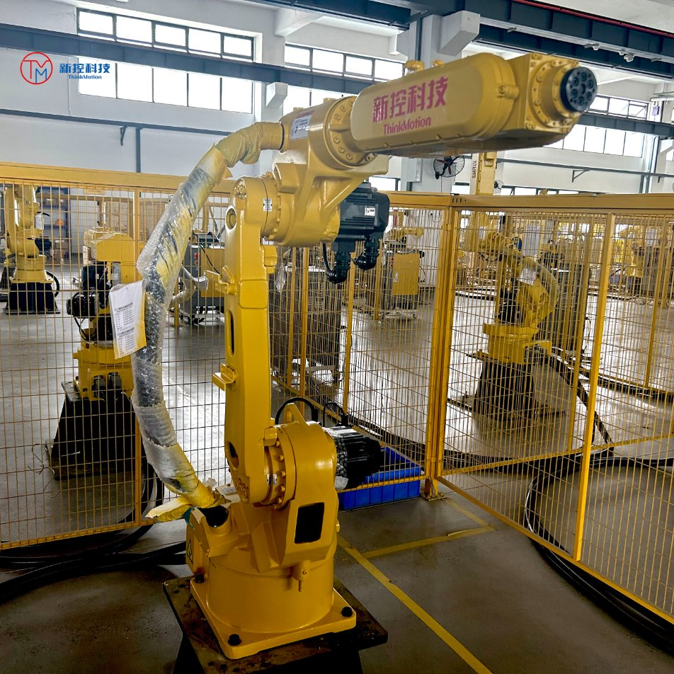 Automated Systems 6-Axis Robotic Arm for Welding and Painting Efficiency