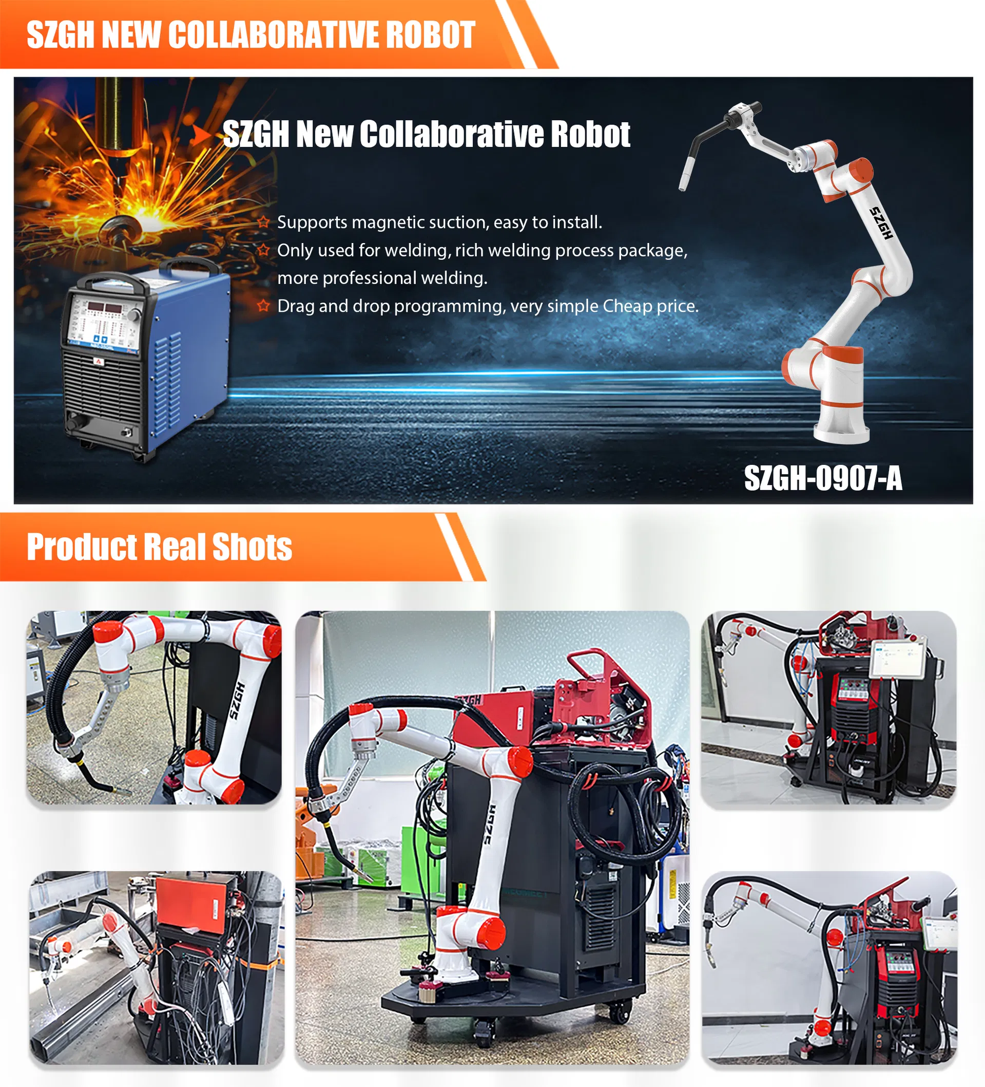 Industrial Cobot Welding