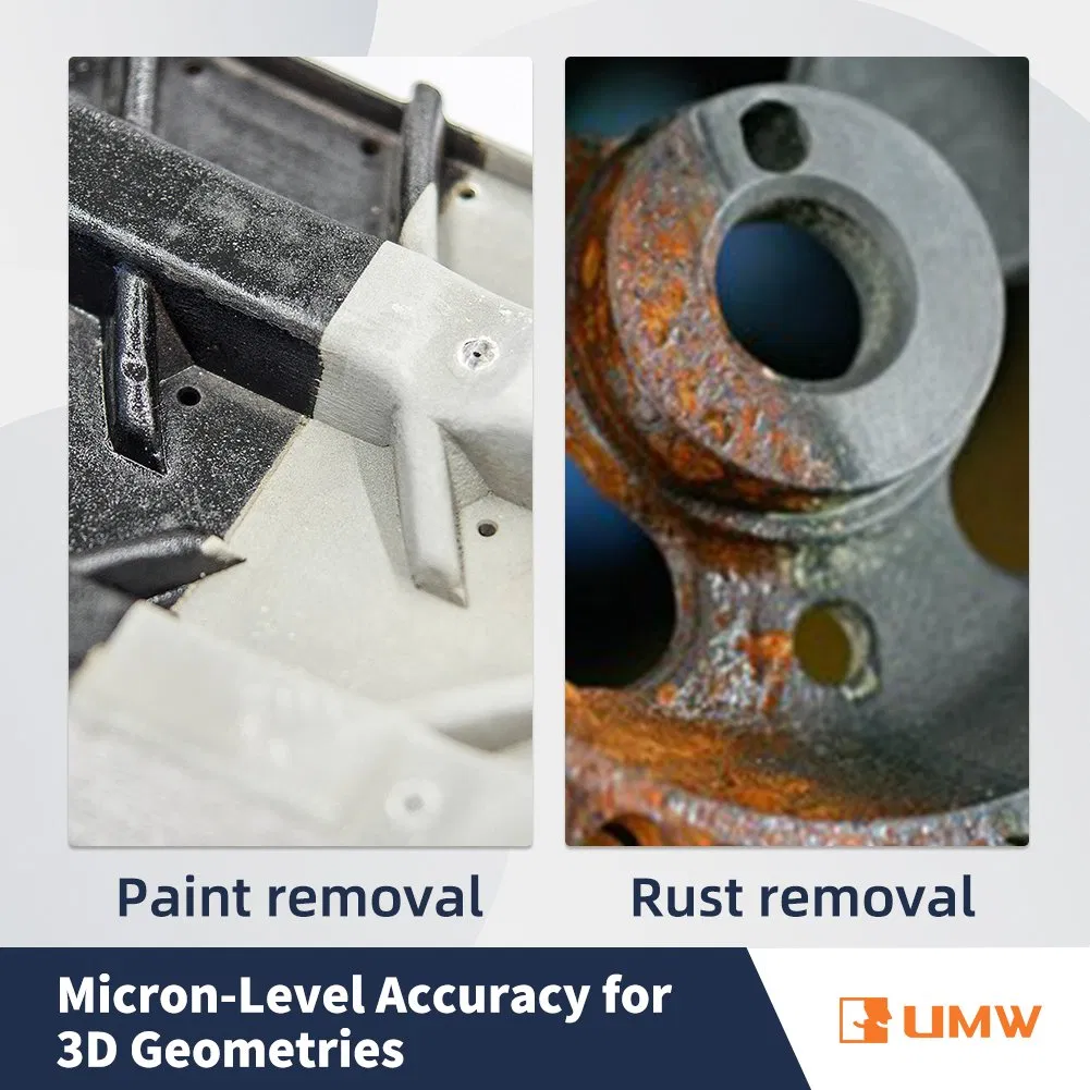 High-Performance Fiber Laser Cleaning Arm for Wood Restoration