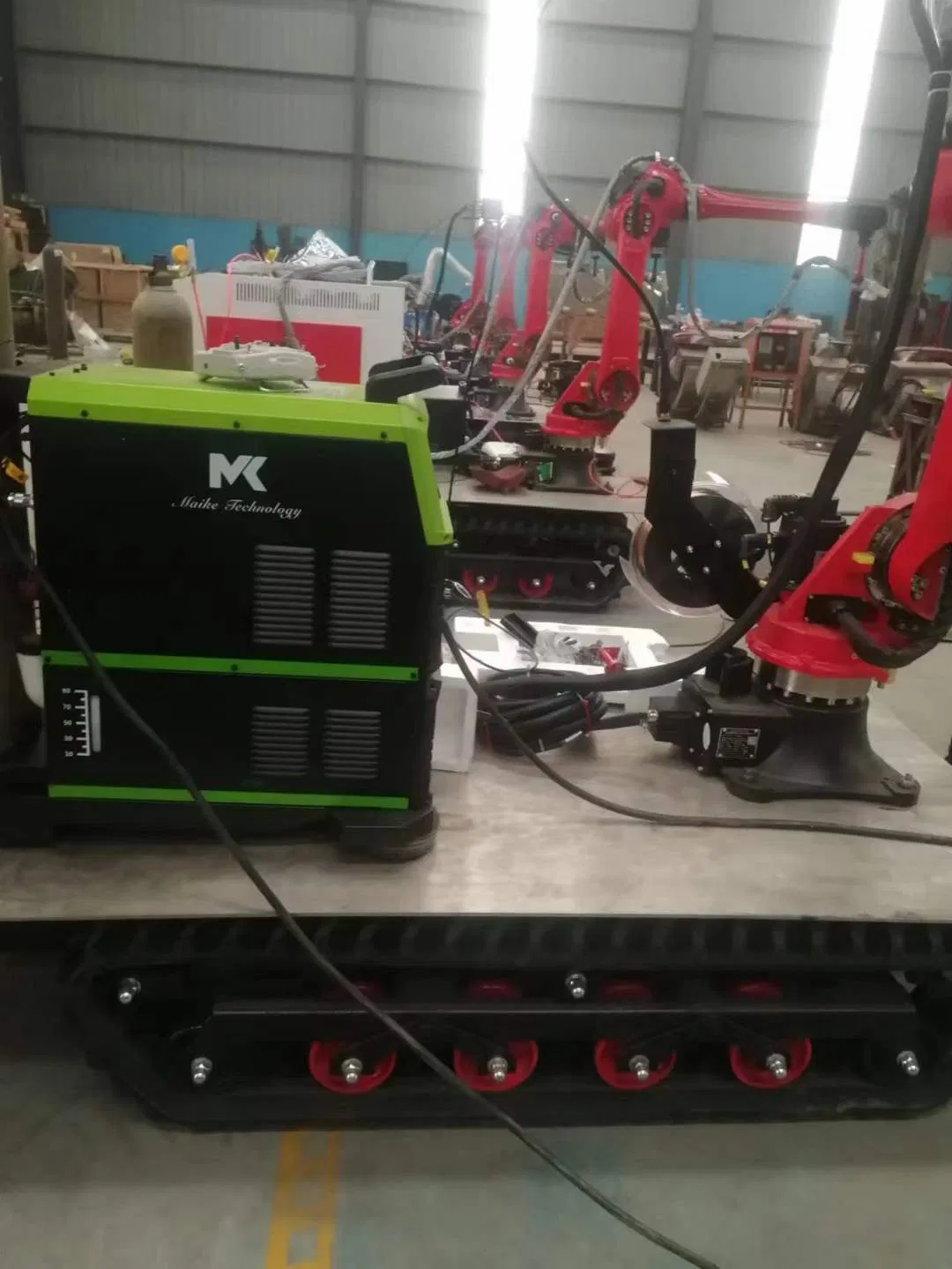 Industrial 6 Axis Robotic Welding Arm with Continuous Path Control 2 Years Warranty