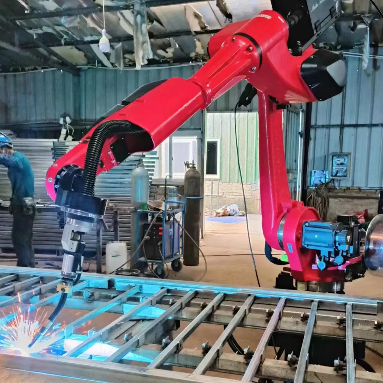 Advanced Era Supergroup Brtirus3511A Six-Axis Robot Arm for Handling and Welding