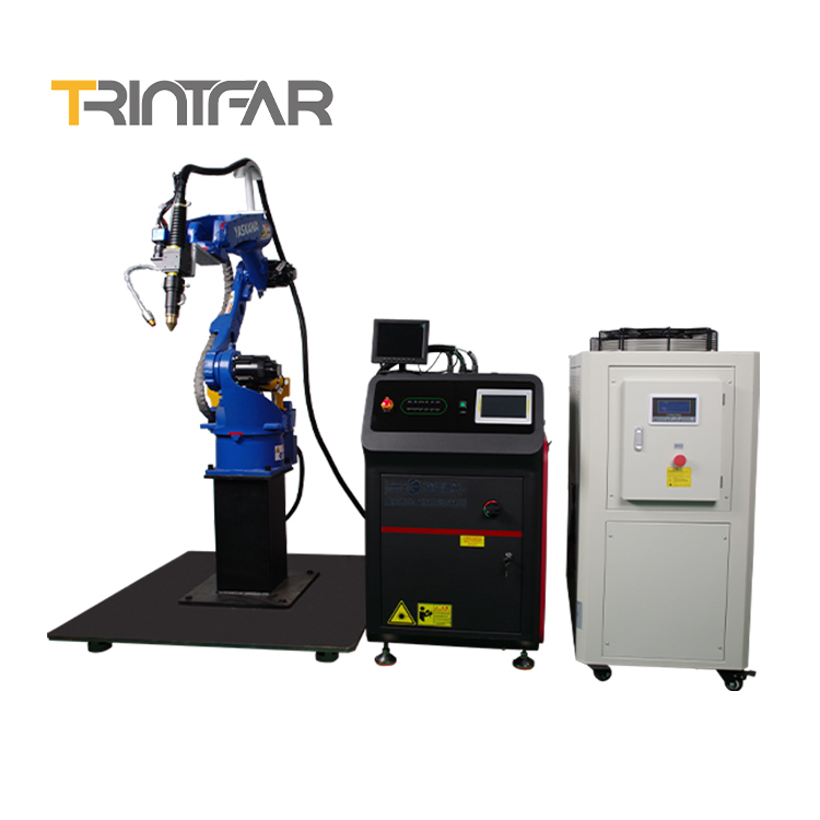 Automatic Laser Mig/tig Welding Robot Station 6 Axis Industrial Robotic Arm