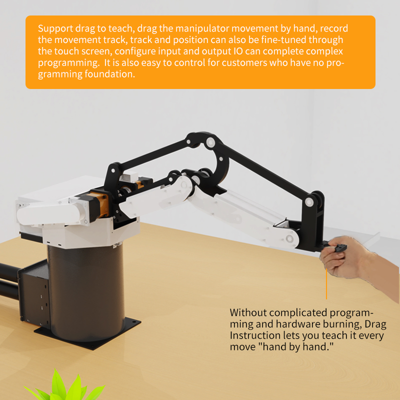 4086 Industrial 4 Axis CNC Welding Robot Arm Kit Including Robot Controller Similar Kuka Laser Robot Arm