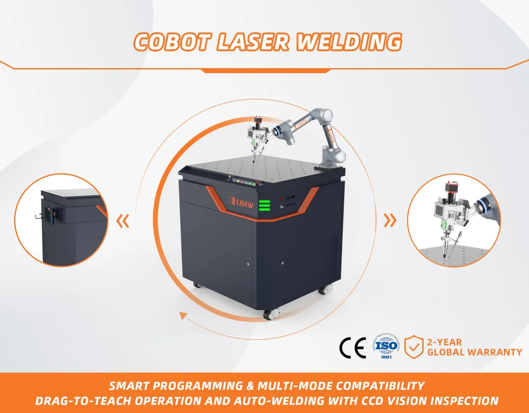 High-Precision Automatic Laser Welding Robot Arm for Metal Fabrication