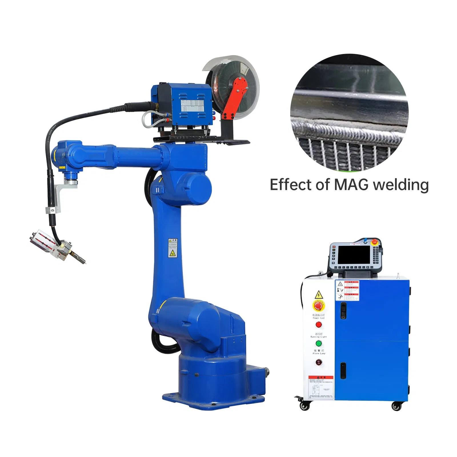 6 Axes Automatic Welding Robot Arm for TIG MIG Welder Welding Machine Manipulator Robotic Arm Industrial Welding Robot Arm Kit