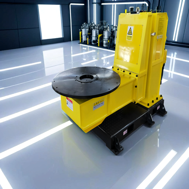 Electrically Controlled Rotating Automatic Dual Axis L-Type Servo Welding Positioner