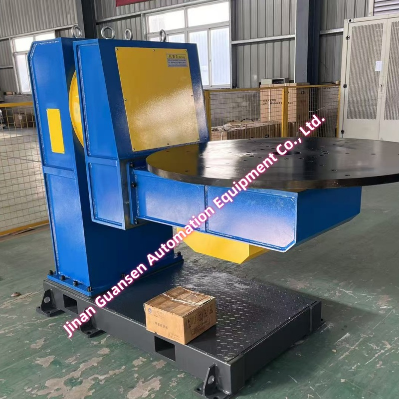 Factory Produced CE Quality Compliant, Customizable, High Quality Robot Controlled 2 Axis L Type Servo Positioner Automatic Welding Workstation