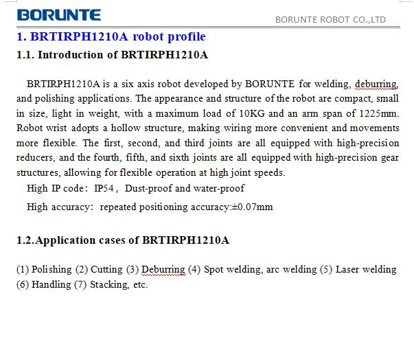 Robot Application Features