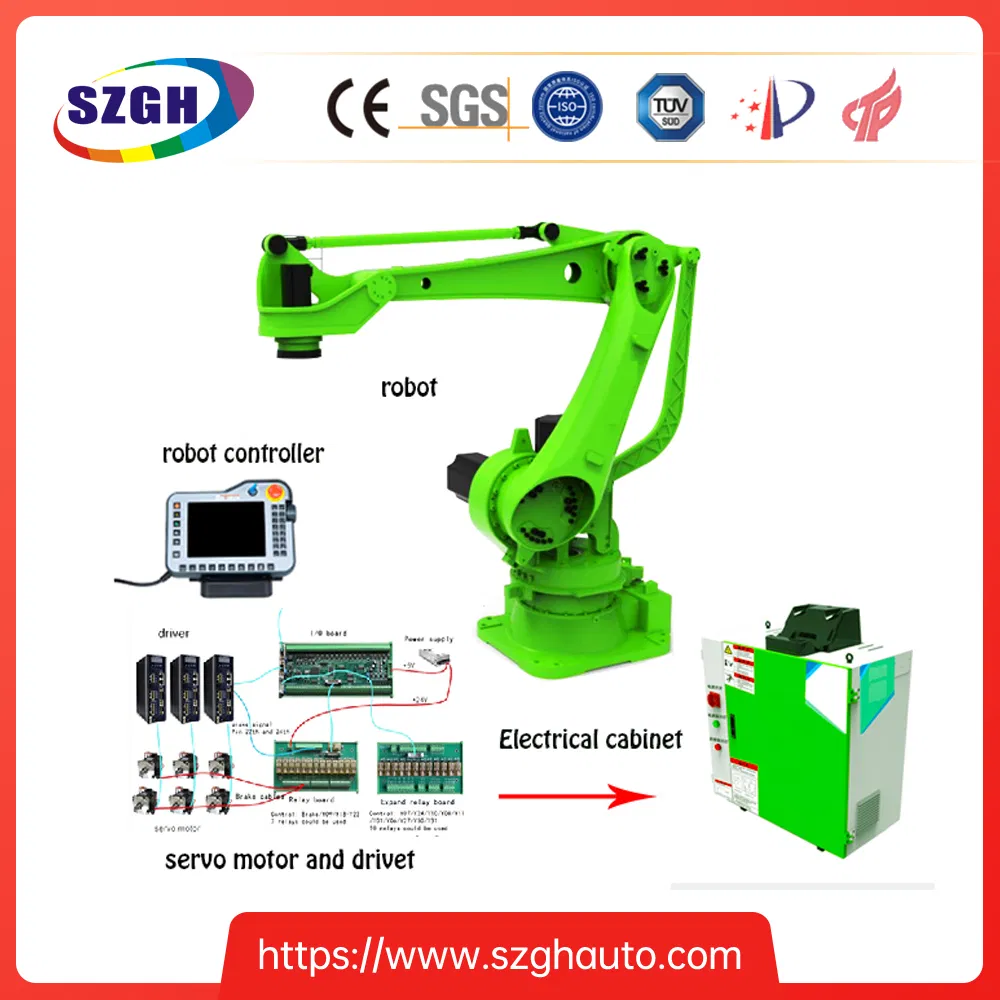 4 Axis High Quality Automatic Stamping Robot Arm Handling Heavy Payload Machine Stamping Robot for Press Machine