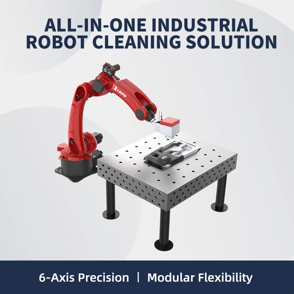 Advanced Robotic Arm for Efficient Laser Cleaning Applications