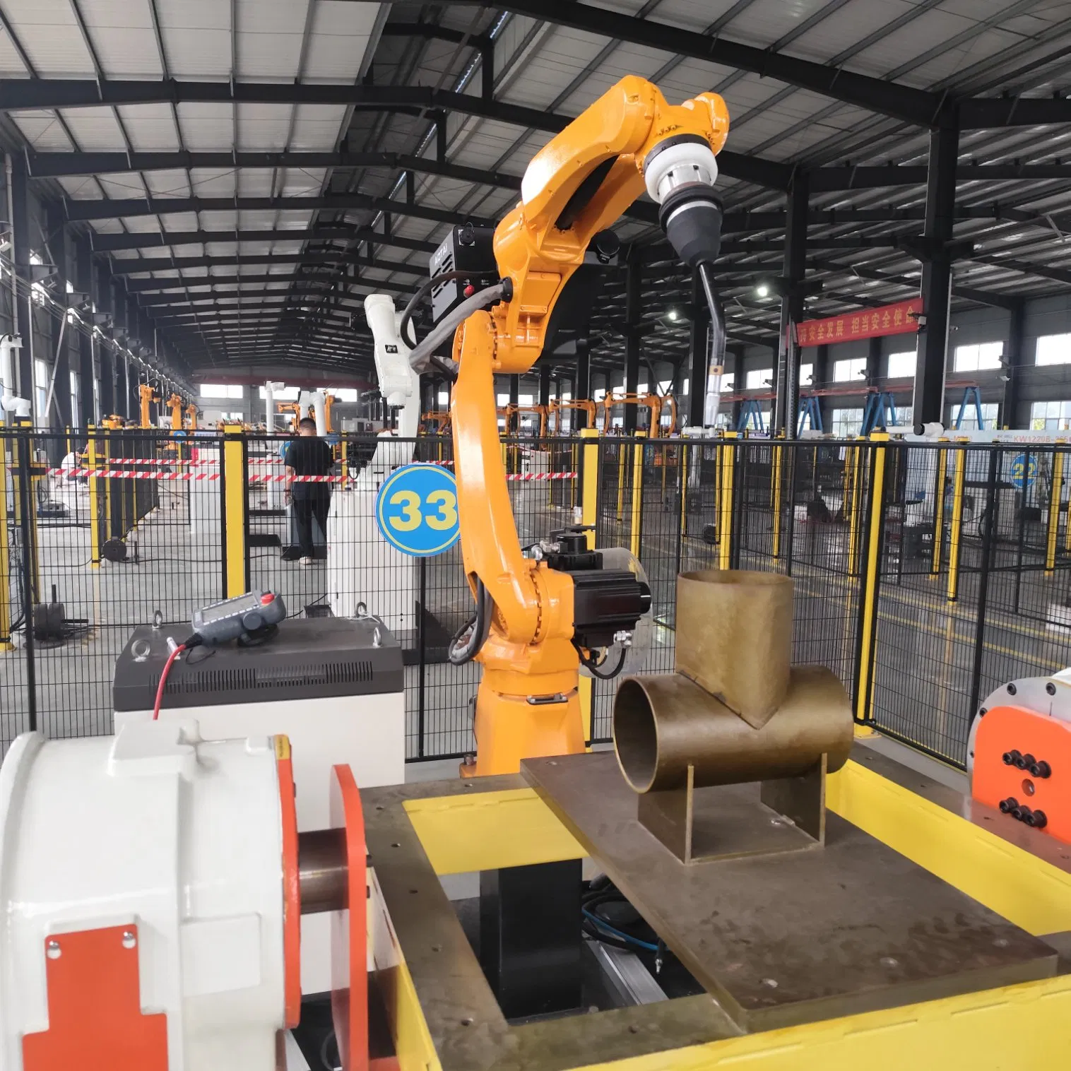 6-Axis Low-Load Welding Robot Arm for Steel Structure Welding