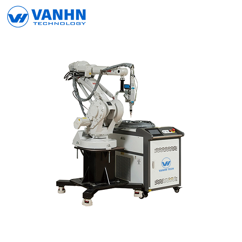 Industrial 6 Axis Robot Arm for Automatic CNC Welding Intelligent Welding Robot Station with Core PLC &amp; Motor Components