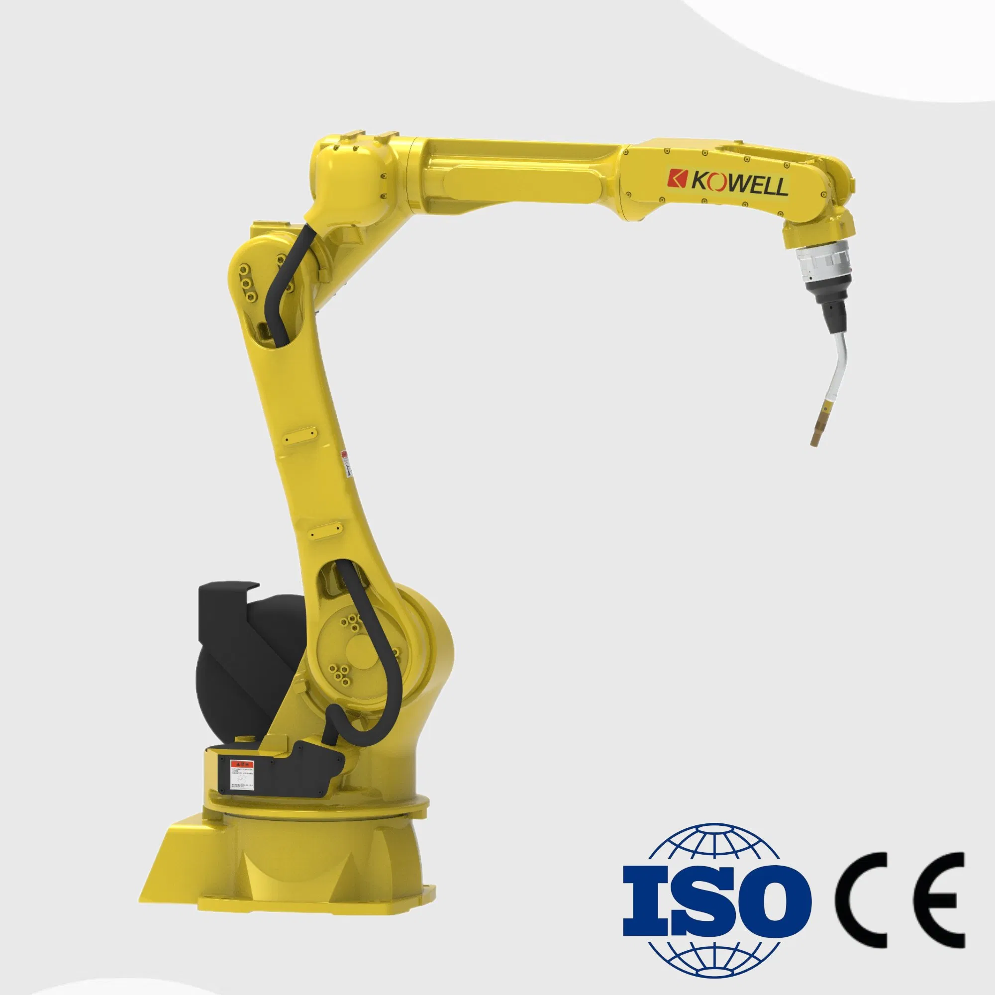 6 Axis TIG MIG Welding Robot Arm with 2010mm Arm and 12kg Payload