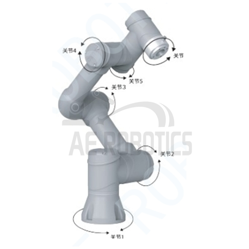Aubo C3 High Precision ±0.05mm Collaborative Robot Arm 6dof 3kg Payload for Assembly