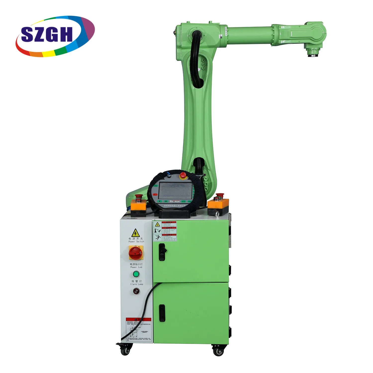 China Low Cost Artificial Intelligence 9 Axis Manipulator Arm Payload 6kg Industrial Spraying Robot Arm for Weld