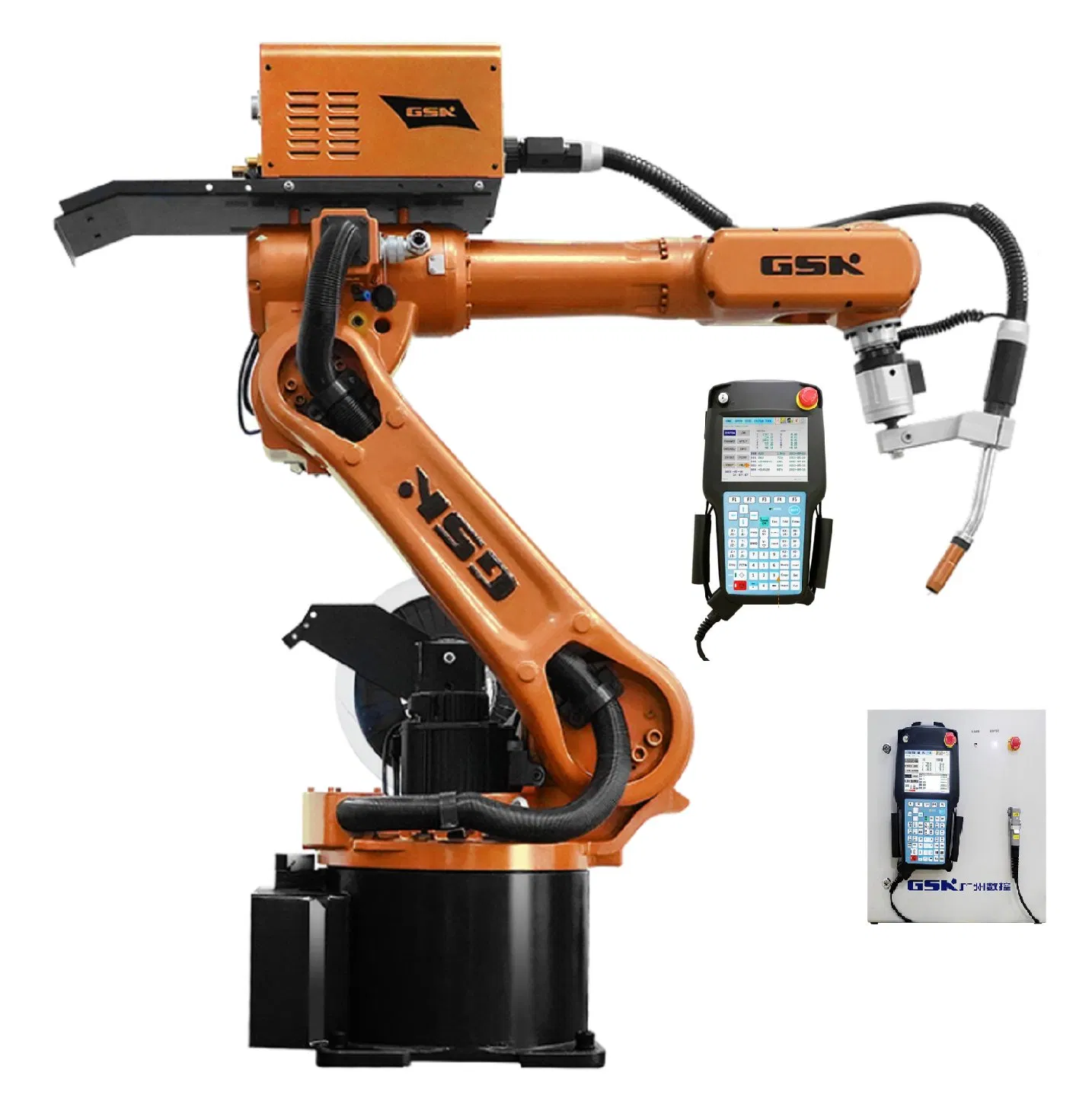 Fully automatic high-quality six-axis robot arm laser weld same as gsk for welding industrial manipulator
