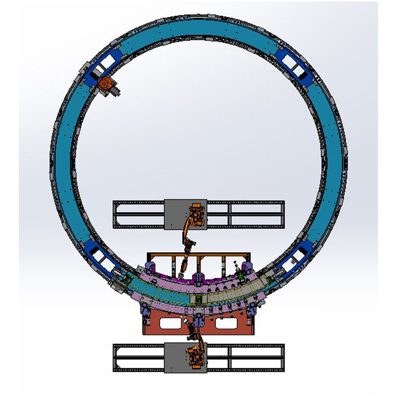 Steel Bar Welding Robot Arm for Tunnel Segment Shield Bars