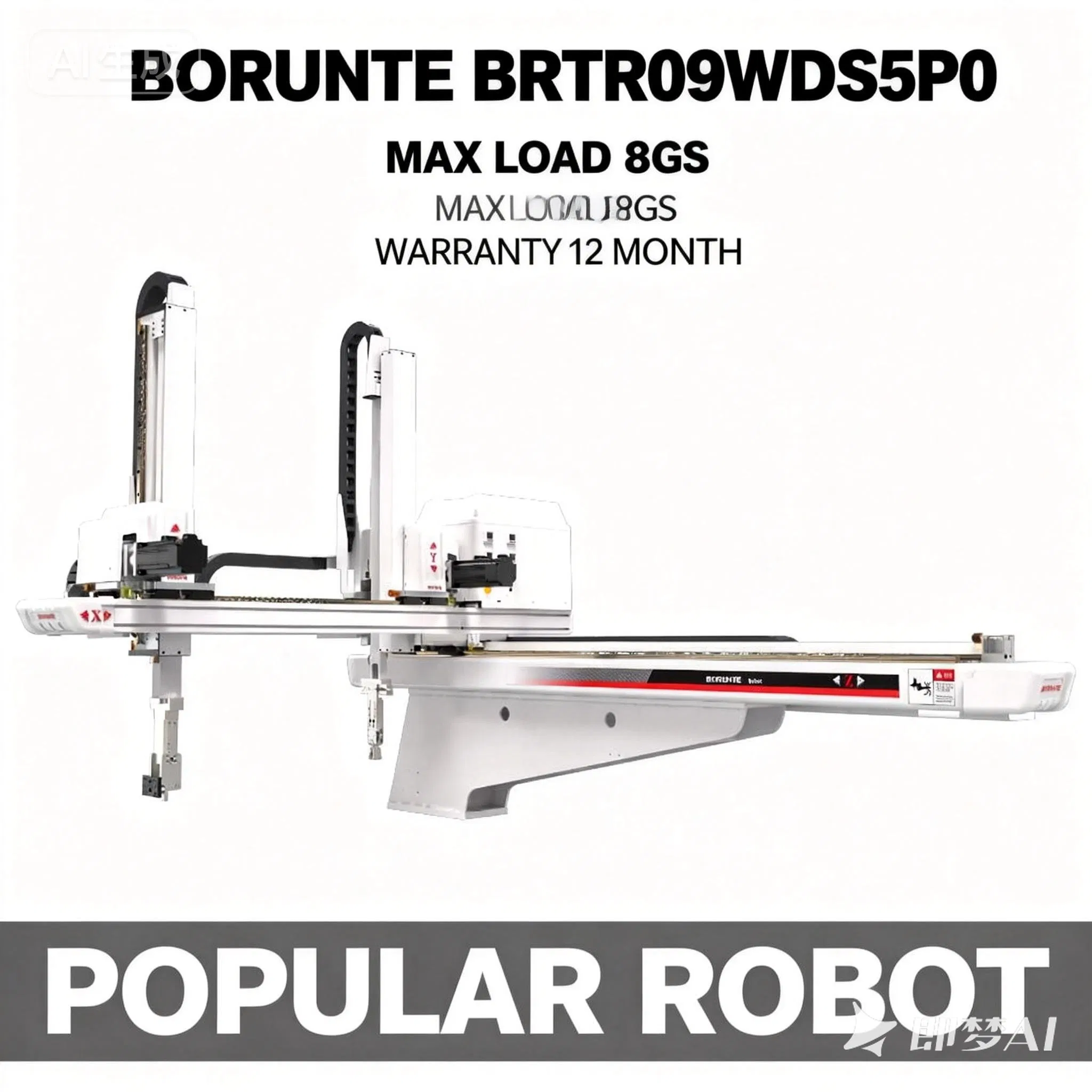 Heavy Duty 5-Axis Servo Robotic Arm - High Payload Capacity for Material Handling
