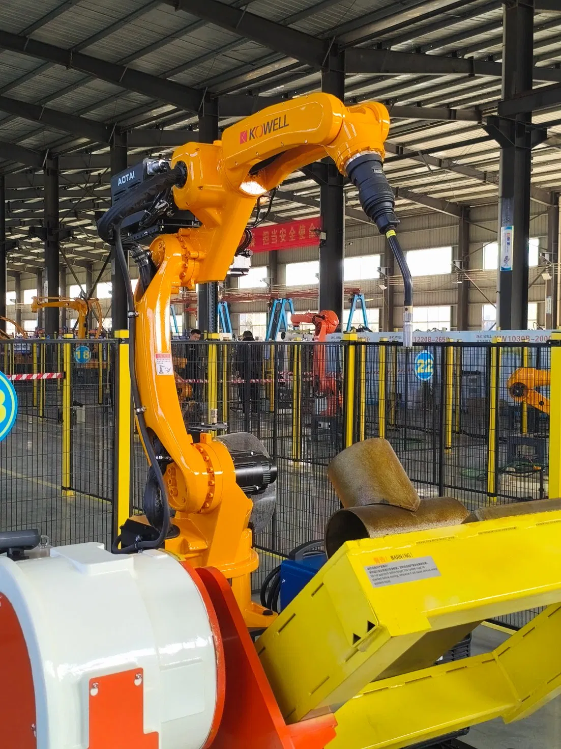 Industrial Laser Welding Robot Arm for Automotive, Hardware &amp; Electronics