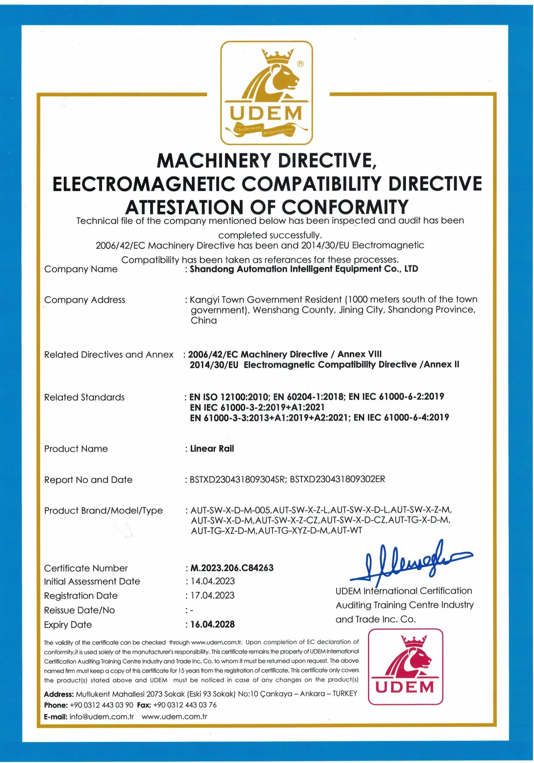 Certification 1