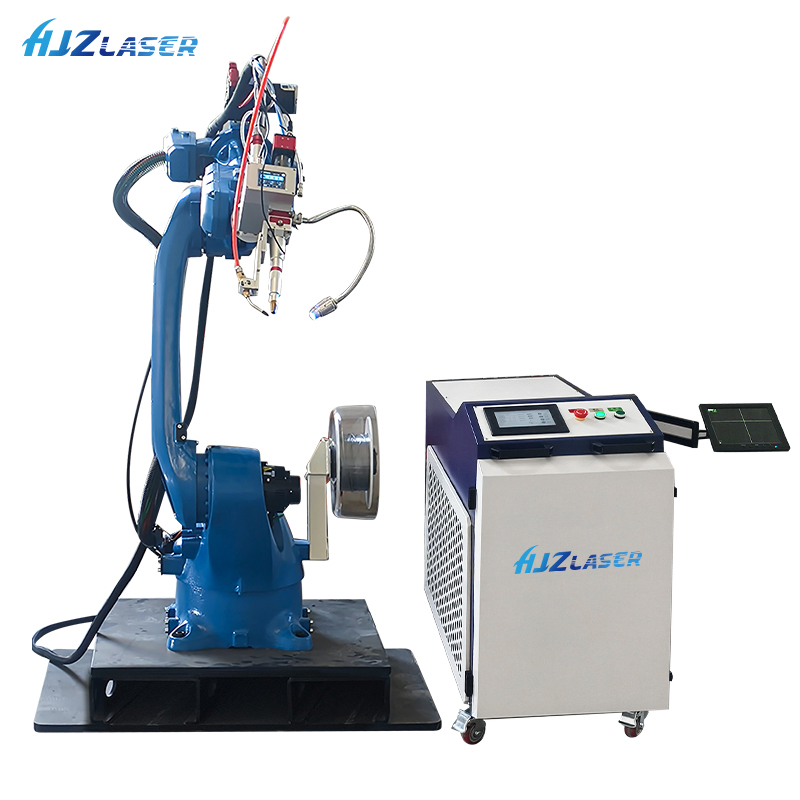 6-Axis Industrial Robot Arm for Spot and Laser Including PLC Motor High Precision Welding Robot