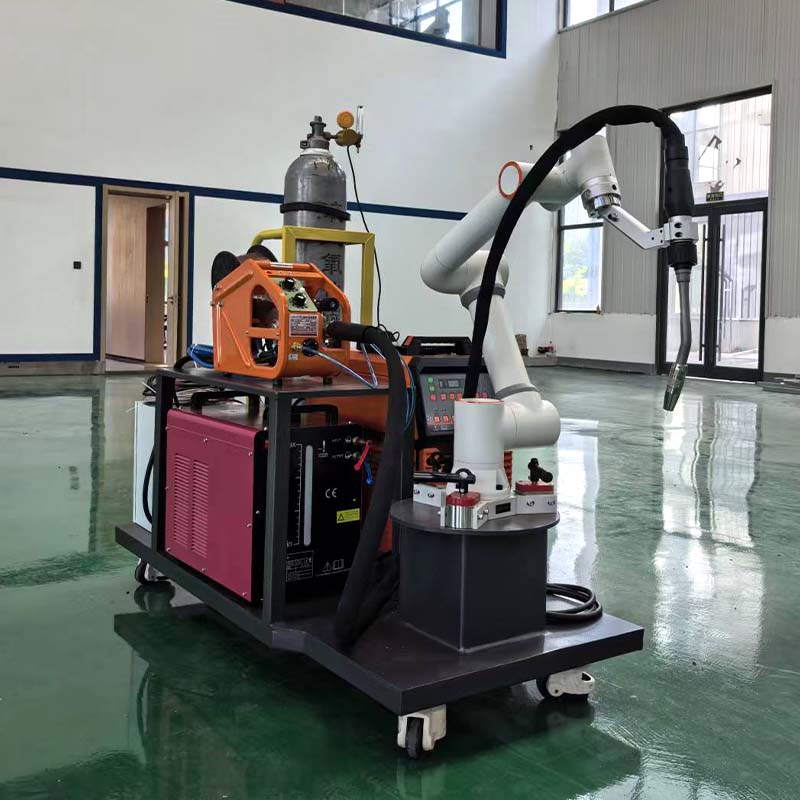 High Speed Automated Robotic Welder Multi Axis Industrial Welding Robot For Frame Components Heavy Metal Fabrication