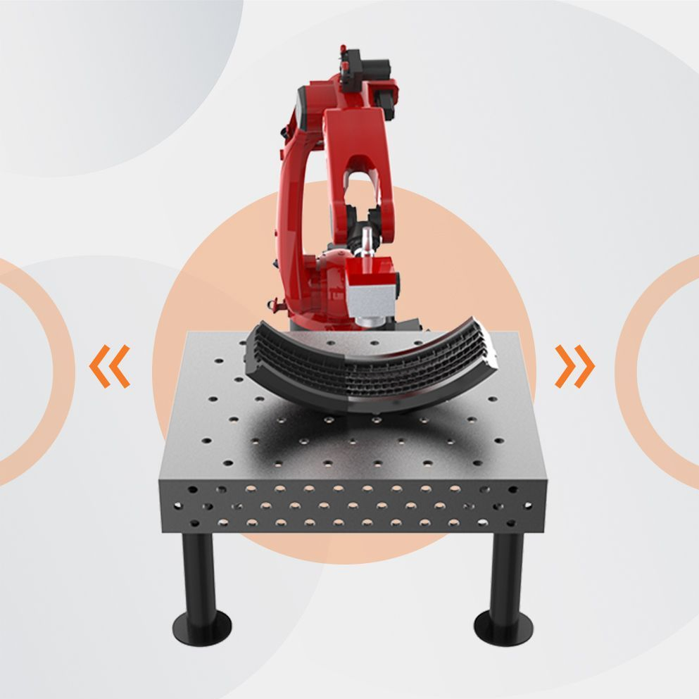 Advanced 6 Axis Robotic Arm for Aerospace Cleaning Applications