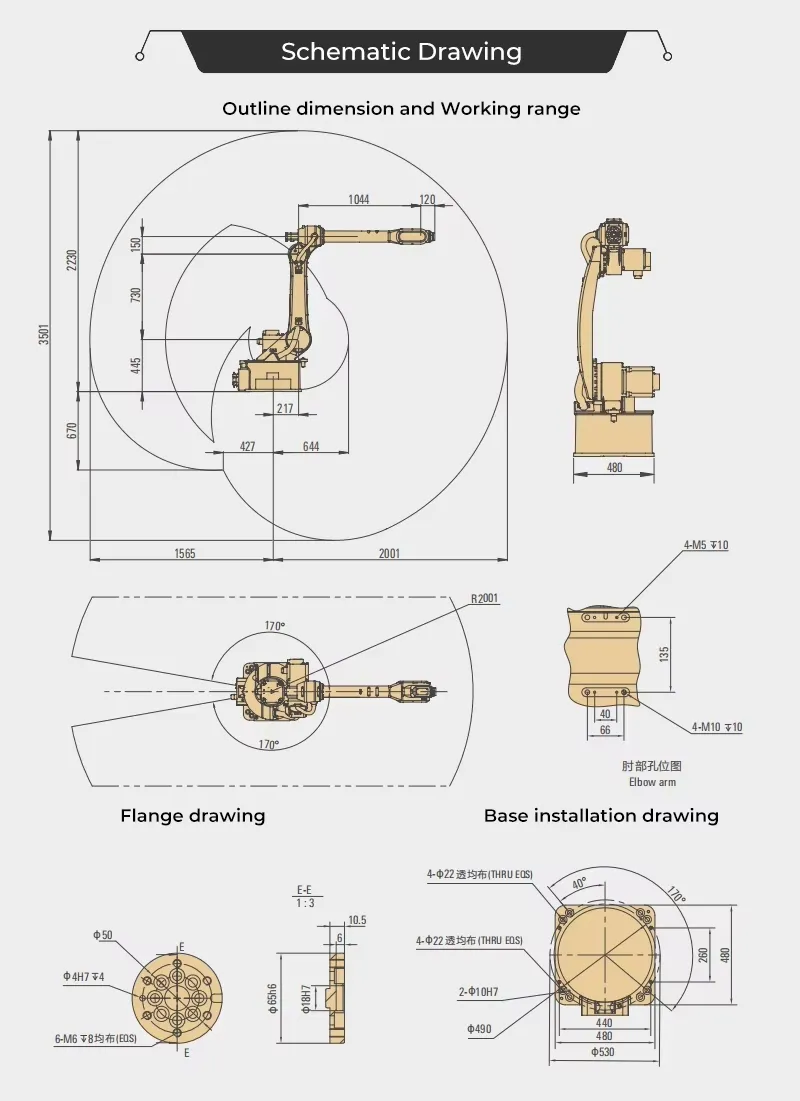 Advanced Six-Axis Robot Arm for High-Precision Welding Automation
