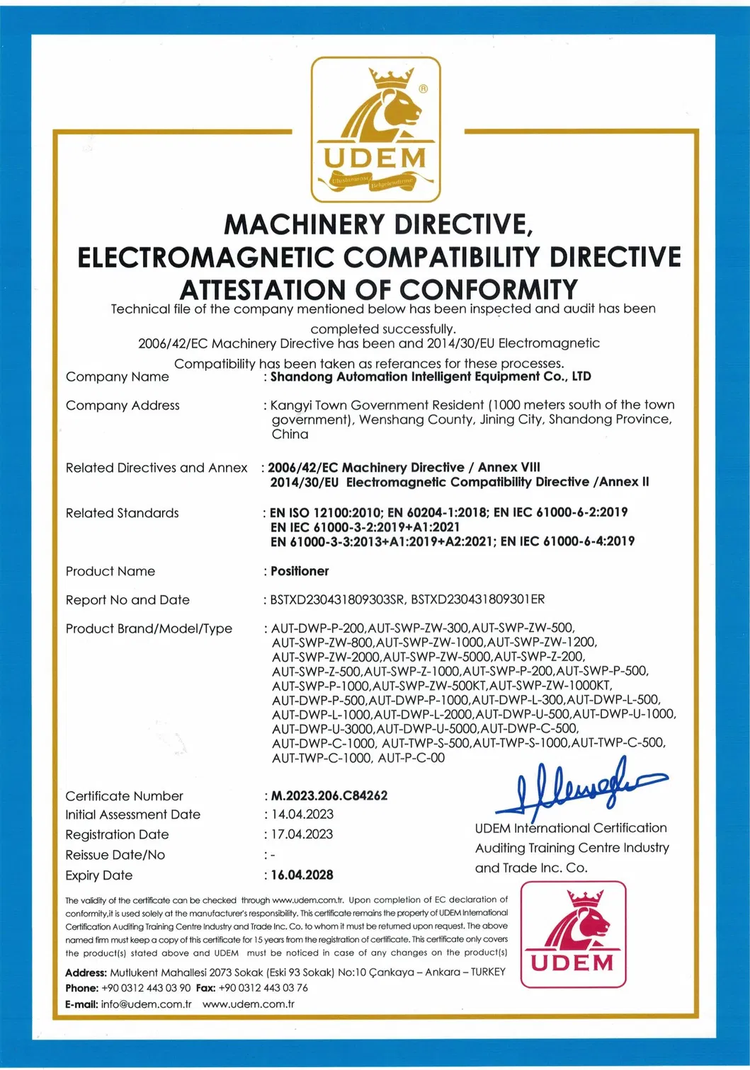 Certification 1