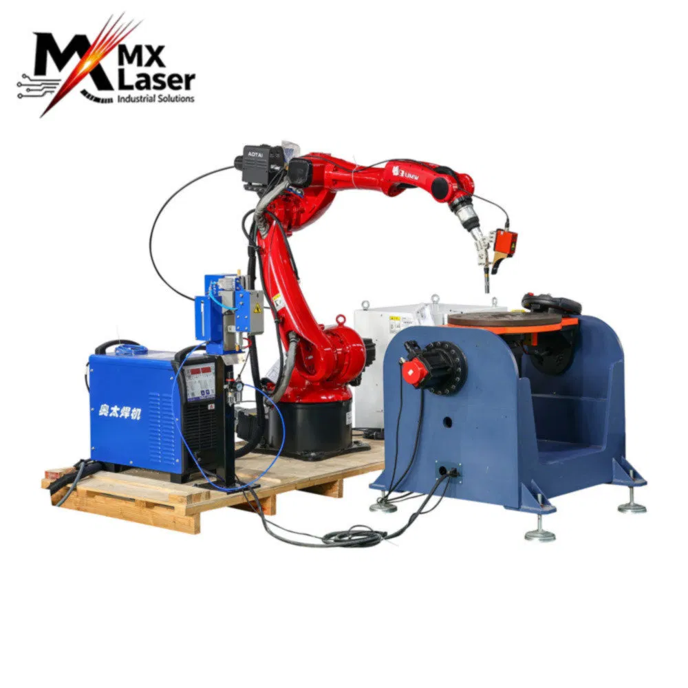 Flexible Movement Industrial 6 Axis Welding Cobot for Fitness Equipment Welding
