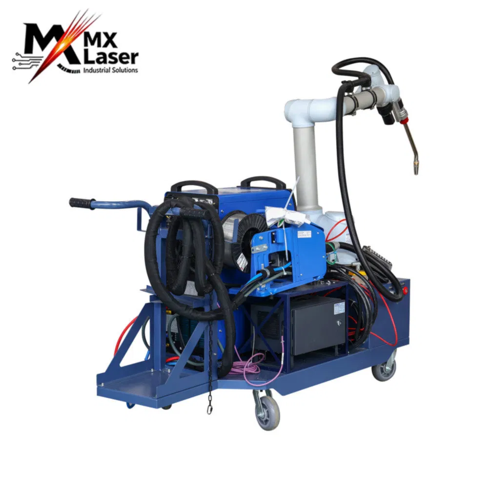 Adaptive Welding Industrial Articulated Welding Cobot for Heat Exchanger Welding