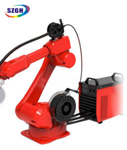 2021 Hot Selling 6 Axis Automatic Welding Robot Arm for TIG Mag MIG Welding with One Axis Two Axis Positioner with CE