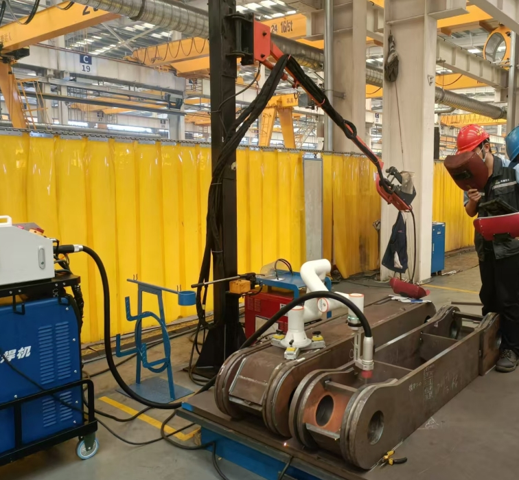 Cobot Welding Robot Arm with Intelligent Teaching, Robotic Arm for Welding Applications