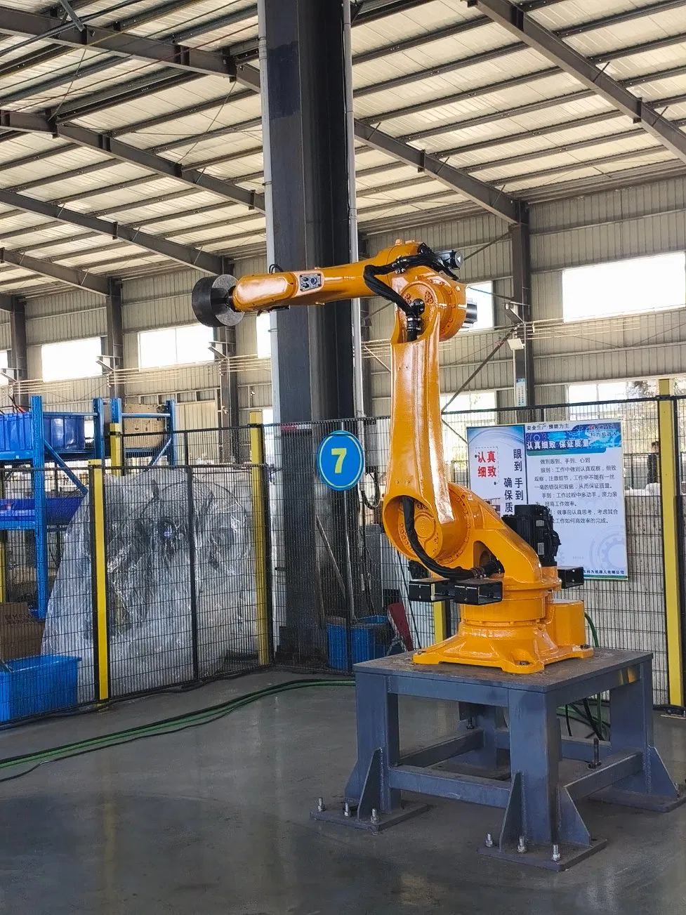 Heavy-Duty 6-Axis Robot Arm for Palletizing (50kg Payload)